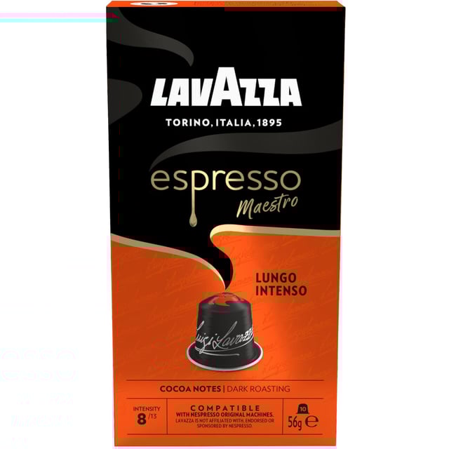 Lavazza Lungo Intenso Kaffekapslar 10-pack | Mat & dryck - Drycker - Kaffe - Kaffebönor | Apoteka