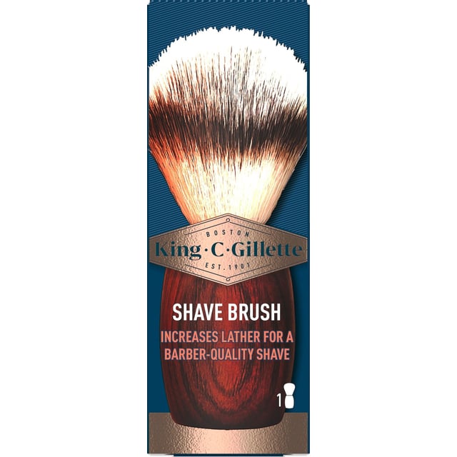 King C. Gillette Rakborste | Hudvård - Hudvård för män - Skäggvård - Rakhyvel för män | Apoteka