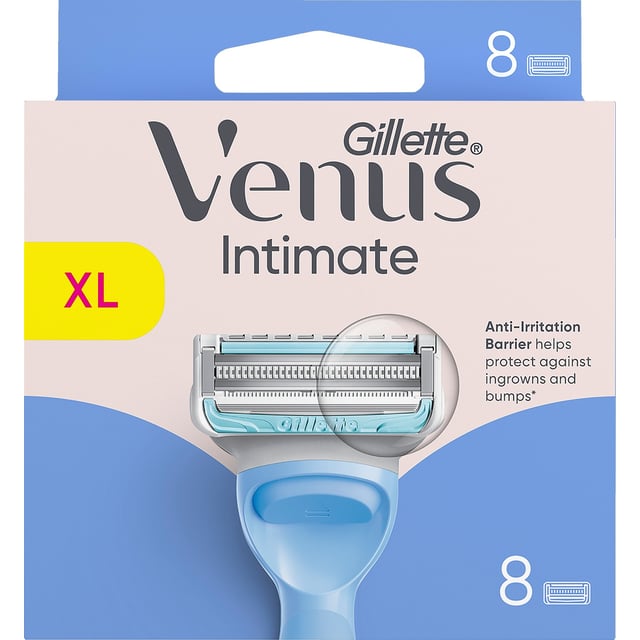 Gillette Venus Intimate Rakblad för Intimområdet 8 st | Hudvård - Rakning & hårborttagning - Rakblad | Apoteka