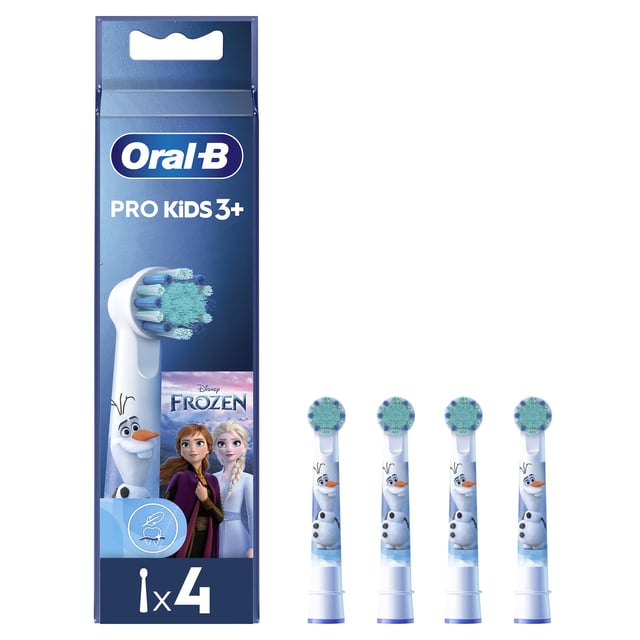 Oral-B Pro Kids Tandborsthuvud Frozen 4 st | Baby, barn & förälder - Munvård för barn - Eltandborstar för barn,Munvård - Tandborste - Tandborsthuvud | Apoteka