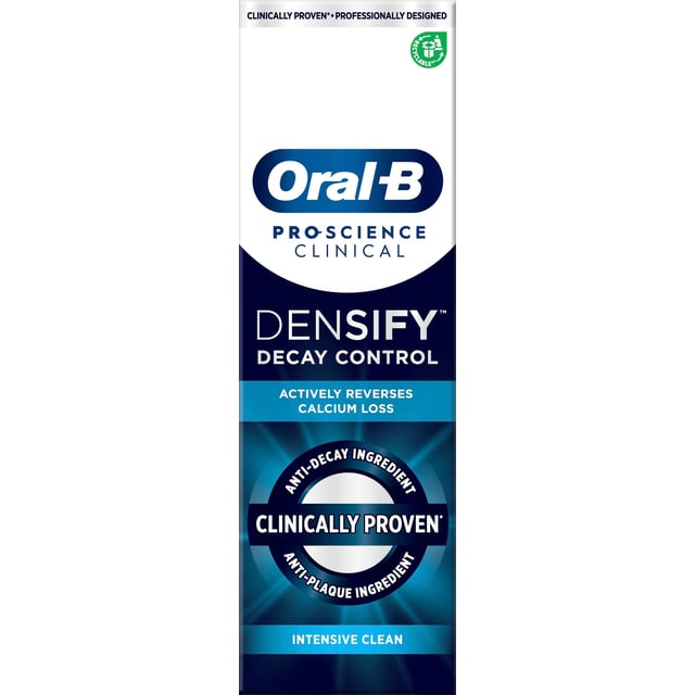 Oral-B Pro-Science Clinical Densify Decay Control Intensive Clean Tandkräm 75ml | Munvård - Tandkräm | Apoteka