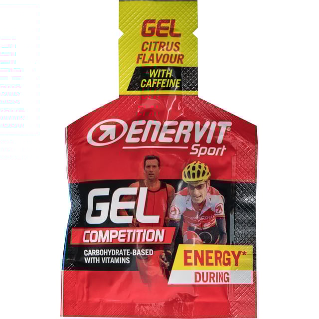 Enervit Sport Liquid Gel Competition Citrus 25 ml | Träning - Energigivande - Kolhydrater | Apoteka