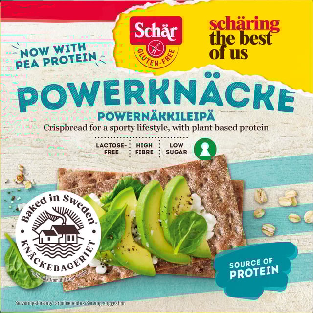 Schär Powerknäcke 225 g | Mat & dryck - Skafferi - Bröd | Apoteka