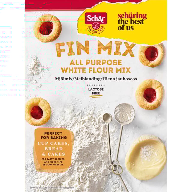 Schär Fin mix glutenfri 500 g | Mat & dryck - Skafferi - Mjöl, gryn & bakmixer,Mat & dryck - Glutenfritt | Apoteka