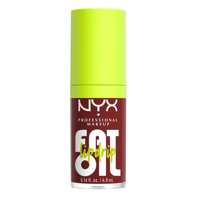 NYX Professional Makeup Fat Oil Lip Drip 14 Inside Scoop läppglans 4,8 ml | Smink - Läppar - Läppglans | Apoteka