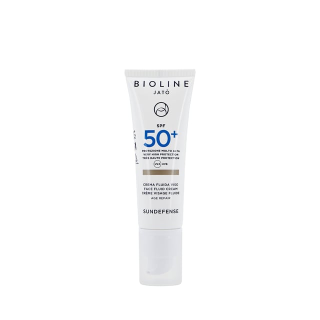 Bioline Jatò SPF 50+ Very High Protection Face Fluid Cream Age Repair 50 ml