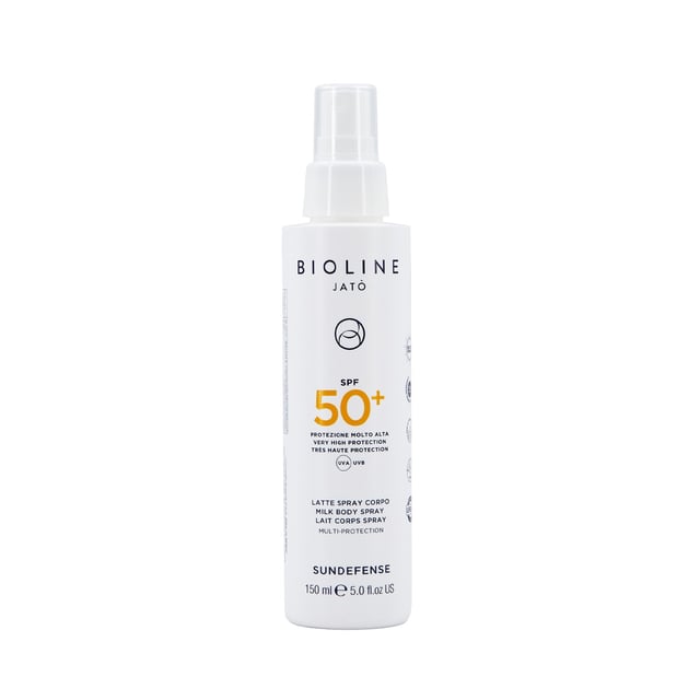 Bioline Jatò SPF 50+ Very High Protection Milk Body Spray Multi-Protection 150 ml | Hudvård - Solskydd - Solskydd för kroppen | Apoteka