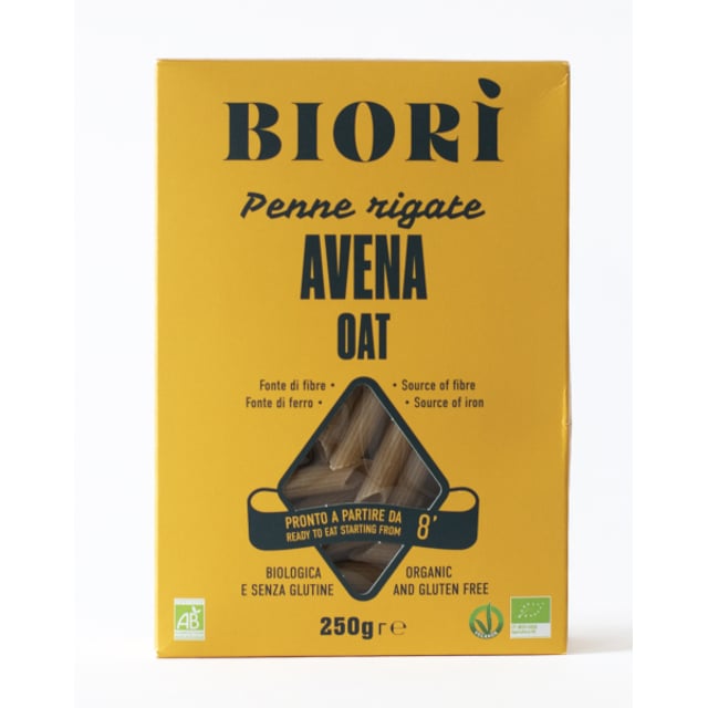 Biori Havreblandning Glutenfri Pasta Penne 250g | Mat & dryck - Skafferi - Pasta, ris & nudlar,Mat & dryck - Glutenfritt | Apoteka