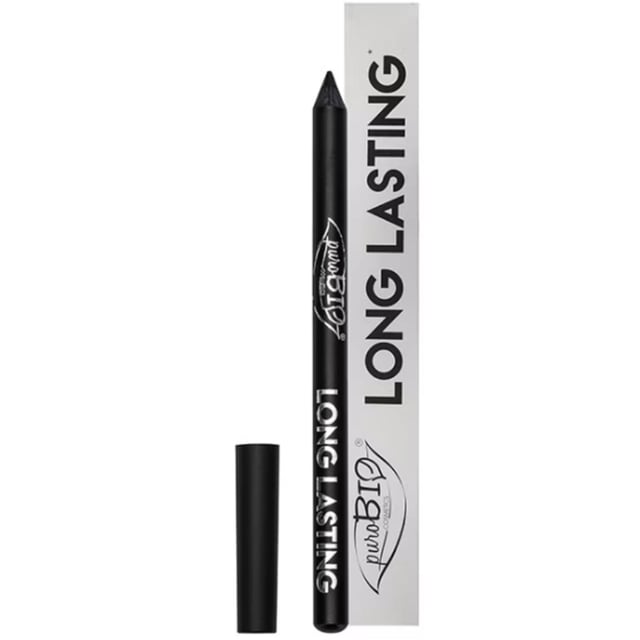 puroBIO Long Lasting Pencil Eyeliner Kajal Black 01L 1,1 g | Smink - Ögonmakeup - Eyeliner & kajal | Apoteka
