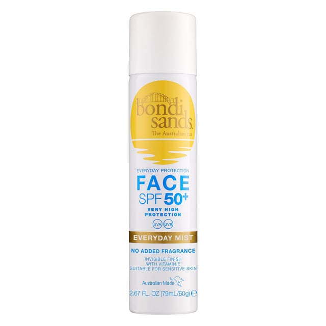 Bondi Sands SPF 50+ Everyday Face Mist 60 g | Hudvård - Ansiktsvård - Ansiktsmist,Hudvård - Solskydd - Solskydd för ansikte | Apoteka