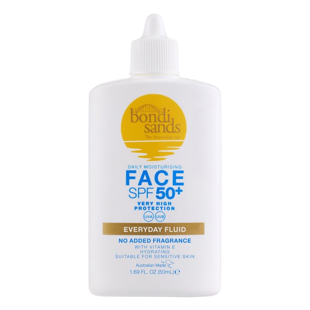 Bondi Sands SPF 50+ Everyday Face Fluid 50 ml | Hudvård - Solskydd - Solskydd för ansikte | Apoteka