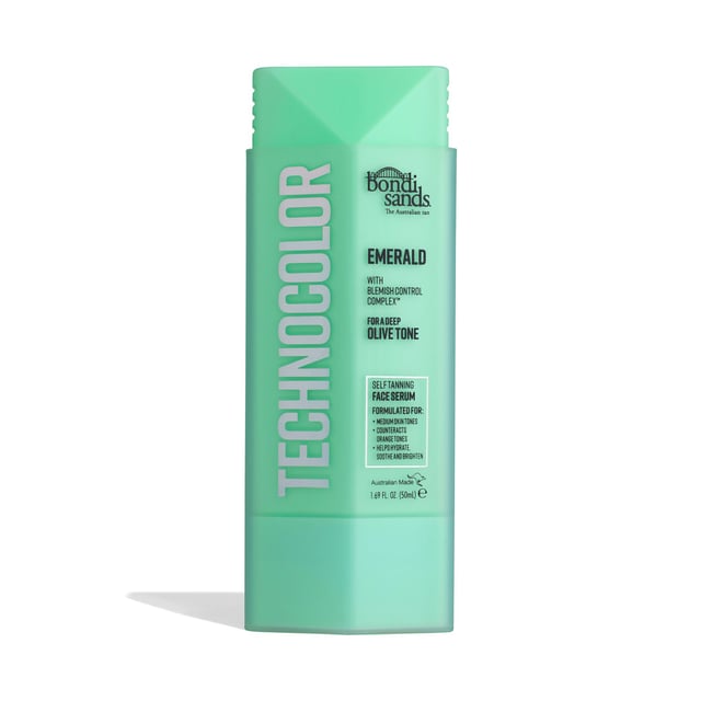 Bondi Sands Technocolor Self Tanning Face Serum Emerald 50 ml | Hudvård - Brun utan sol - Brun utan sol för ansikte | Apoteka