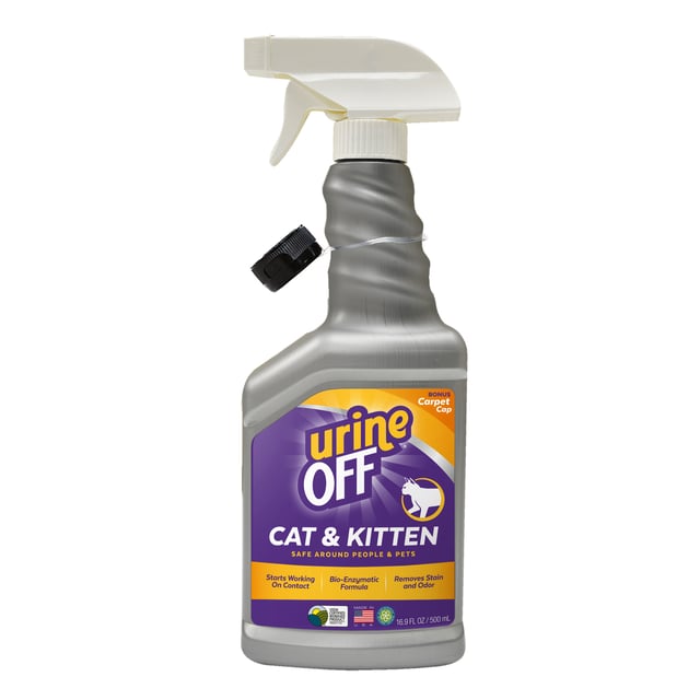 Urine Off Cat & Kitten Spray 500 ml | Djur - Sårvård & hygien för djur - Fläck & luktborttagning | Apoteka