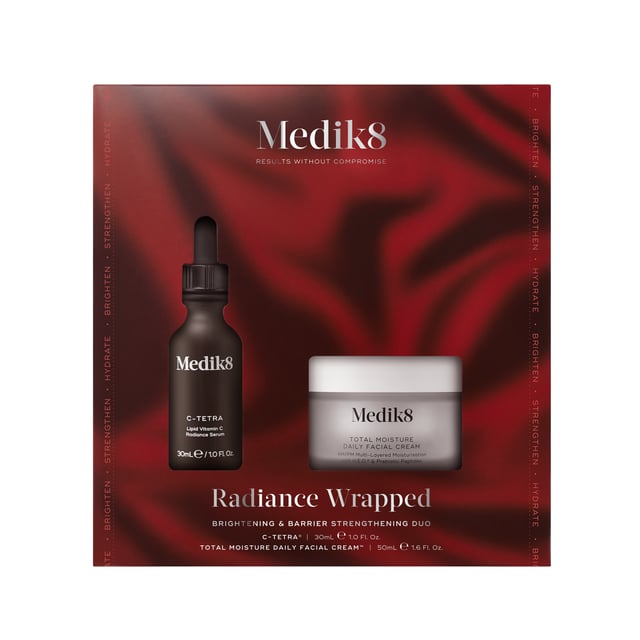 Medik8 Radiance Wrapped​ Kit 80 ml | Hudvård - Ansiktsvård - Serum - C-vitaminserum,Hudvård - Ansiktsvård - Ansiktskräm - Dagkräm | Apoteka