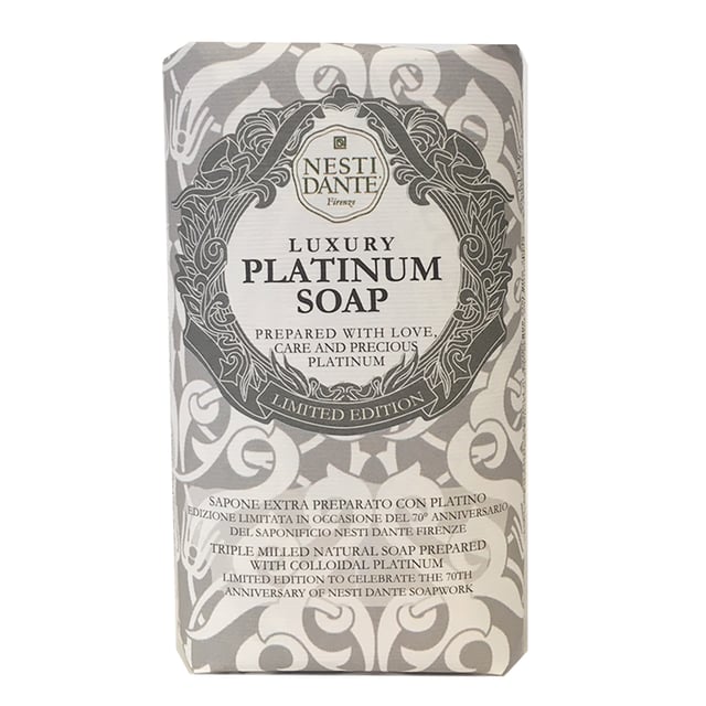 NESTI DANTE Luxury Platinum Soap 250g | Hudvård - Händer & fötter - Handvård - Handtvål | Apoteka