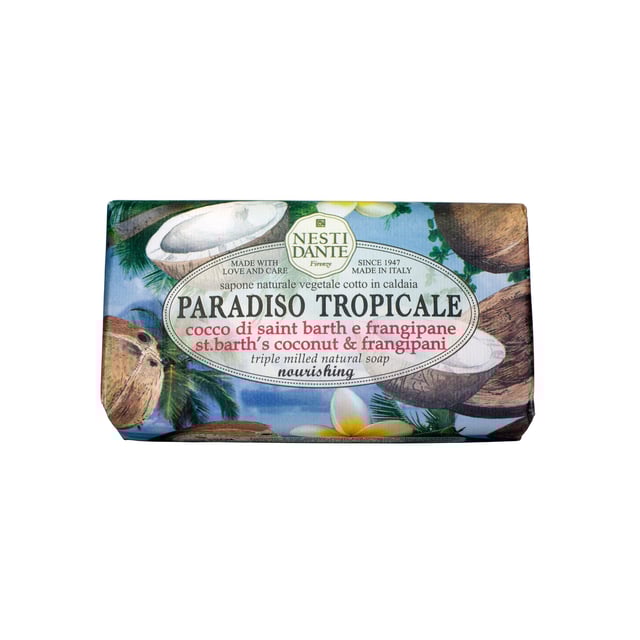 NESTI DANTE Paradiso Tropicale St.Barths Coconut & Frangipani 250 g | Hudvård - Händer & fötter - Handvård - Handtvål | Apoteka