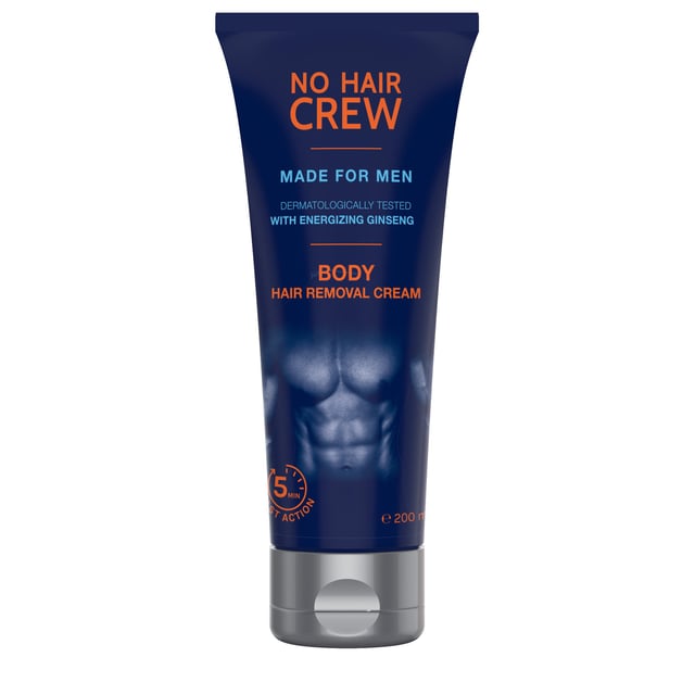 No Hair Crew Body Hair Removal Cream 200ml | Hudvård - Rakning & hårborttagning - Hårborttagningskräm | Apoteka