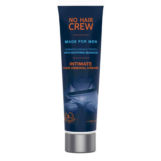 No Hair Crew Intimate Hair Removal Cream 100ml | Hudvård - Rakning & hårborttagning - Hårborttagningskräm | Apoteka