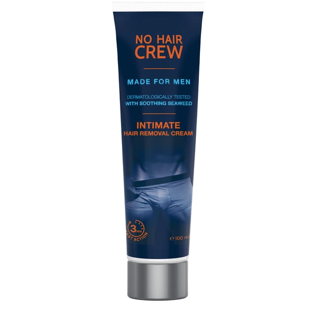 No Hair Crew Intimate Hair Removal Cream 100ml | Hudvård - Rakning & hårborttagning - Hårborttagningskräm | Apoteka