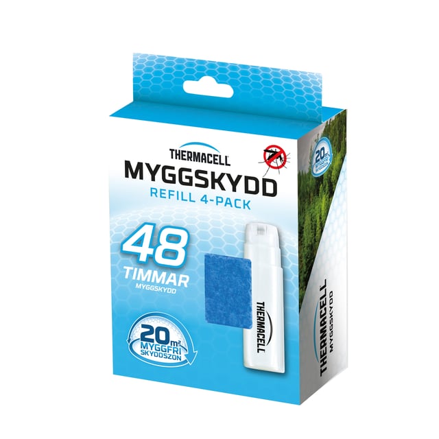 Thermacell Myggskydd Refill 48h 4-pack | Sår, bett & stick - Bett & stick - Myggbett | Apoteka