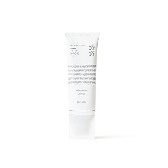 Niche Beauty Lab Transparent Lab Lightweight SPF 50+ Sunscreen 100 ml