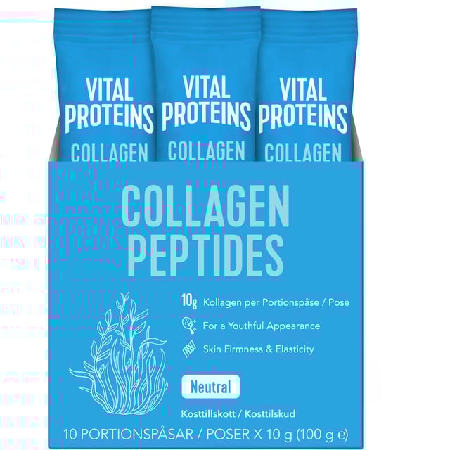 Vital Proteins Collagen Peptides Stick Pack 10g x 10 st | Vitaminer & kosttillskott - Kollagen | Apoteka