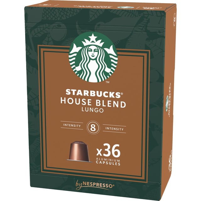 Starbucks House Blend Lungo 36 st | Mat & dryck - Drycker - Kaffe - Kaffekapslar | Apoteka