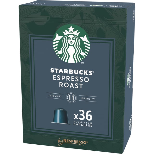 Starbucks Espresso Roast 36 st | Mat & dryck - Drycker - Kaffe - Kaffekapslar | Apoteka