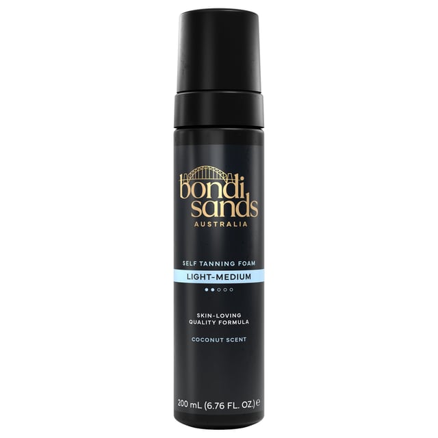 Bondi Sands Self Tanning Foam Light/Medium 200 ml | Hudvård - Brun utan sol - Brun utan sol för kroppen | Apoteka