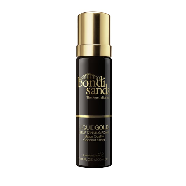 Bondi Sands Liquid Gold Self Tanning Foam 200 ml | Hudvård - Brun utan sol - Brun utan sol för kroppen | Apoteka