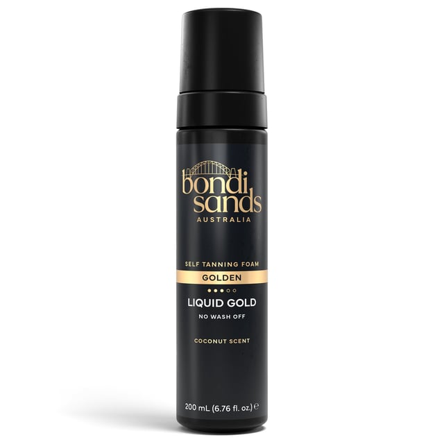 Bondi Sands Liquid Gold Self Tanning Foam 200 ml | Hudvård - Brun utan sol - Brun utan sol för kroppen | Apoteka