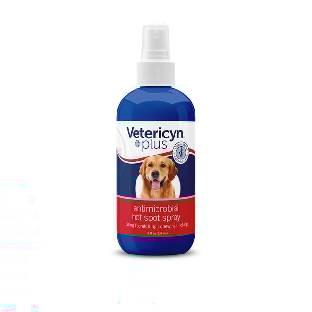 Vetericyn Plus Hot Spot Antimicrobial Spray 237 ml | Djur - Ögon & öron för djur - Ögonvård för hund & katt,Djur - Sårvård & hygien för djur - Sårtvätt & förband för djur | Apoteka