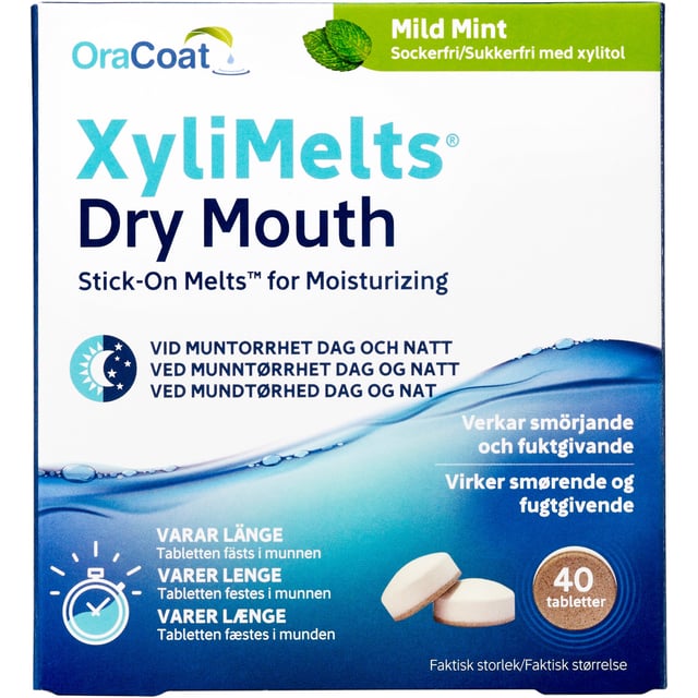 XyliMelts Vid Muntorrhet 40 st