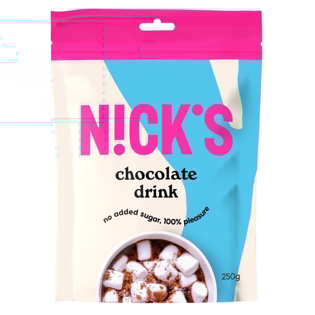 Nick´s Chocodrink Chokladdryck 250 g | Mat & dryck - Snacks & godis - Choklad | Apoteka