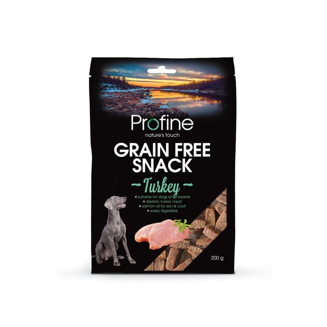 Profine Dog Grain Free Semi Moist Snack Turkey 200 g