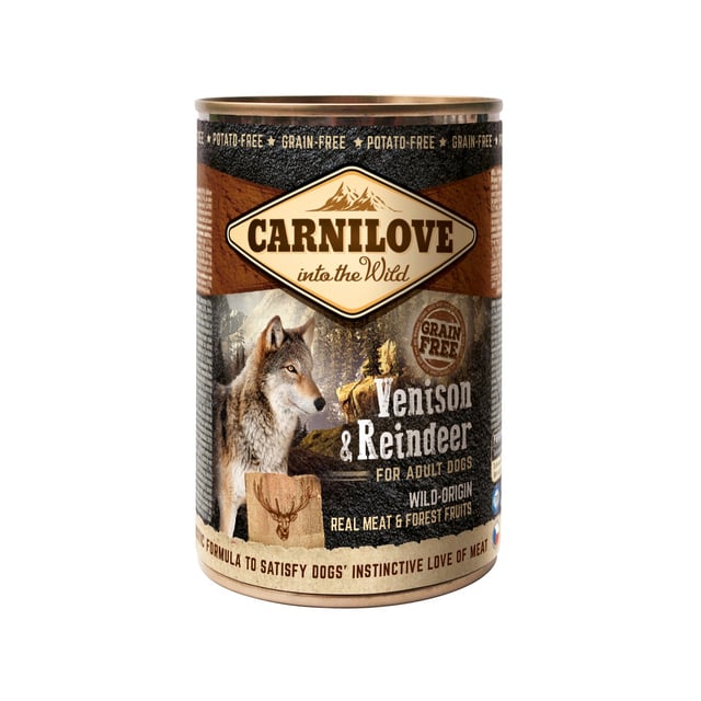 Carnilove Wild Meat Venison & Reindeer 400 g | Djur - Djurfoder & tillskott - Foder & fodertillskott | Apoteka