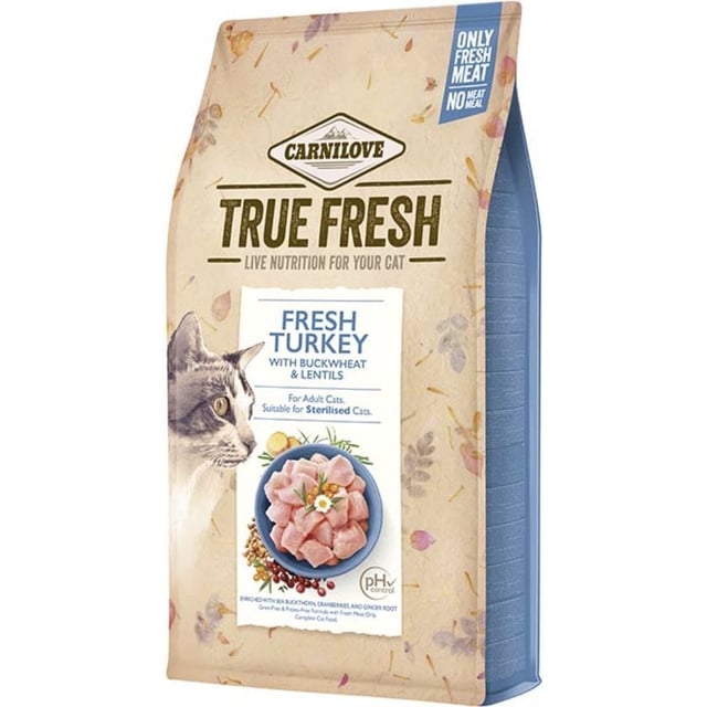 Carnilove True Fresh Cat Turkey 1,8 kg | Djur - Djurfoder & tillskott | Apoteka