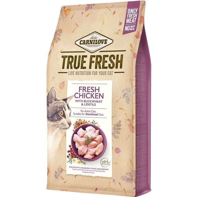 Carnilove True Fresh Cat Chicken 1,8 kg | Djur - Djurfoder & tillskott | Apoteka