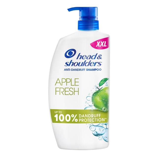 Head & Shoulders Apple Fresh Schampo mot mjäll Pump 1000 ml | Hårvård - Schampo - Schampo för skadat hår,Hårvård - Mjäll | Apoteka