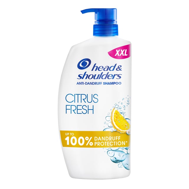 Head & Shoulders Citrus Fresh Mjällschampo för fett hår Pump 1000 ml | Hårvård - Schampo - Schampo för skadat hår,Hårvård - Mjäll | Apoteka