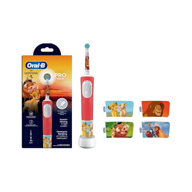 Oral-B Pro Kids The Lion King Eltandborste Designed By Braun | Baby, barn & förälder - Munvård för barn - Eltandborstar för barn | Apoteka