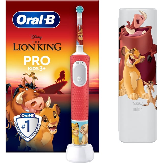 Oral-B Pro Kids The Lion King Eltandborste Designed By Braun | Baby, barn & förälder - Munvård för barn - Eltandborstar för barn | Apoteka