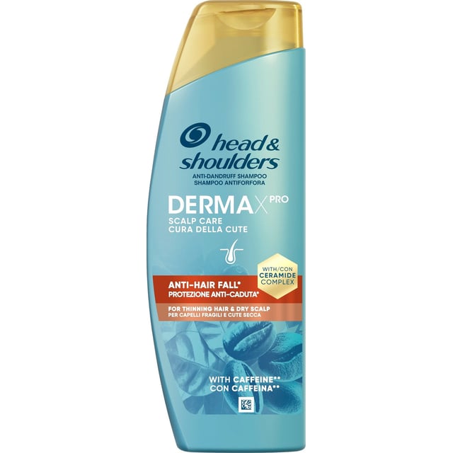 Head & Shoulders DermaXPro Anti-Hair Fall Mjällschampo 250 ml | Hårvård - Schampo - Schampo för skadat hår,Hårvård - Schampo - Schampo för torrt hår,Hårvård - Mjäll | Apoteka