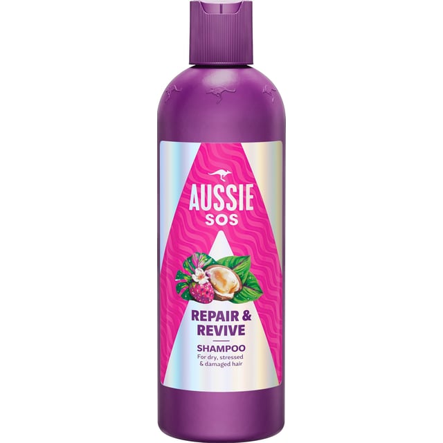 Aussie SOS Repair & Revive Schampo 300 ml | Hårvård - Schampo - Schampo för skadat hår,Hårvård - Schampo - Schampo för torrt hår | Apoteka