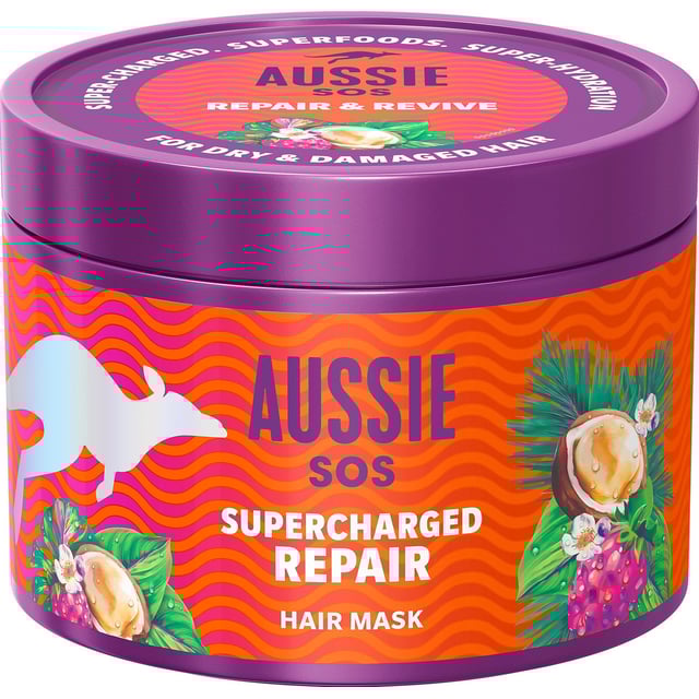 Aussie SOS Supercharged Repair Hårinpackning 500ml