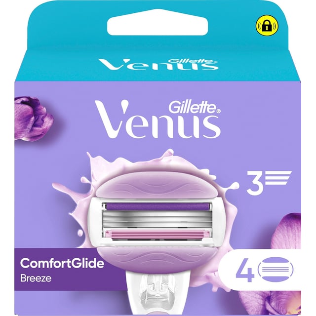 Gillette Venus ComfortGlide Breeze Rakblad 4 st