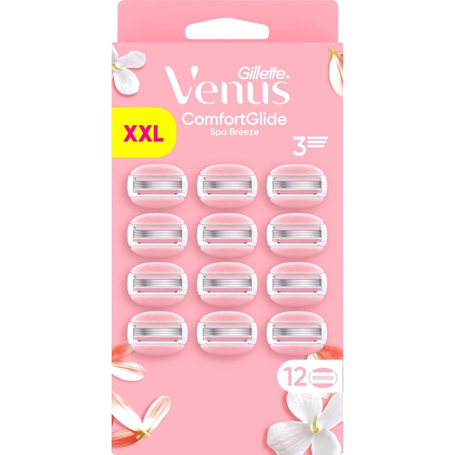 Gillette Venus ComfortGlide Spa Breeze Rakblad 12 st