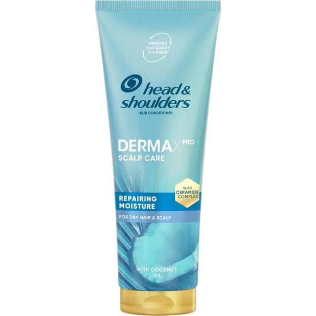 Head & Shoulders DermaXPro Repairing Moisture Balsam 220 ml | Hårvård - Balsam - Balsam för tunt hår,Hårvård - Balsam - Balsam för skadat hår,Hårvård - Balsam - Balsam för torrt hår | Apoteka