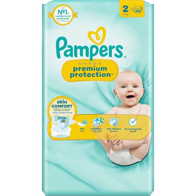 Pampers Premium Protection 4-8 kg | Baby, barn & förälder - Blöjor & våtservetter - Blöjor | Apoteka