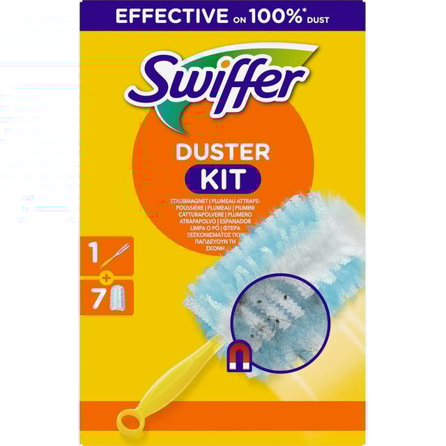 Swiffer Duster Kit 1 handtag + 7 dammvippa refiller | Hushåll - Rengöringsmedel,Hushåll - Hushållstillbehör | Apoteka